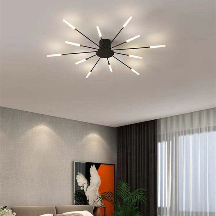 Nordic Flush Mount Ceiling Light – Modern LED Design for Living Room or Kids' Room 0
