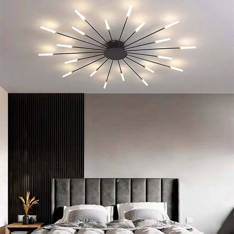 Nordic Flush Mount Ceiling Light – Modern LED Design for Living Room or Kids' Room 11