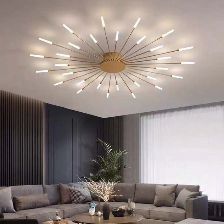 Nordic Flush Mount Ceiling Light – Modern LED Design for Living Room or Kids' Room 16