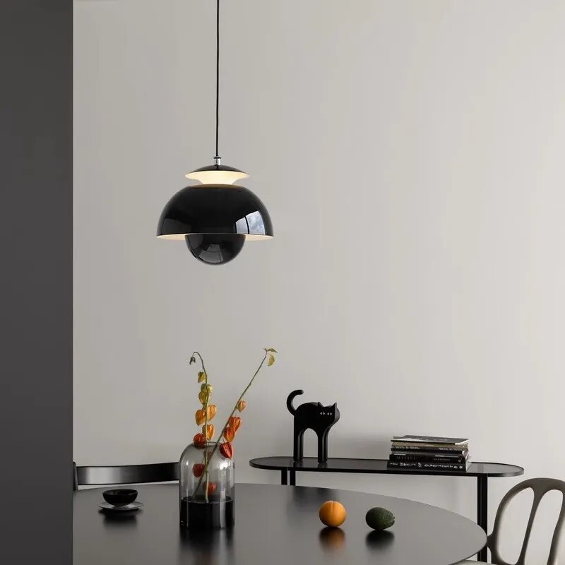 Nordic Modern LED Pendant Light with Flower Bud Design – Elegant Kitchen Pendant Lighting for Any Space 0