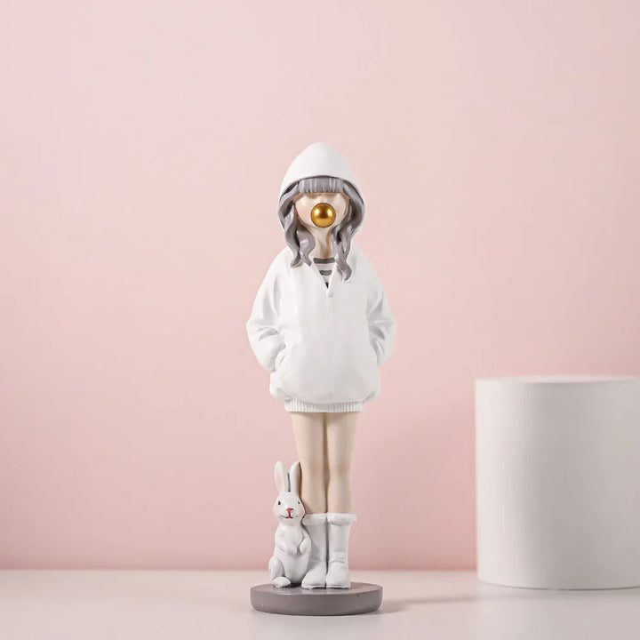 Nordic Modern Resin Statue – Unique Home Decor Accent for Living Room or Office 3