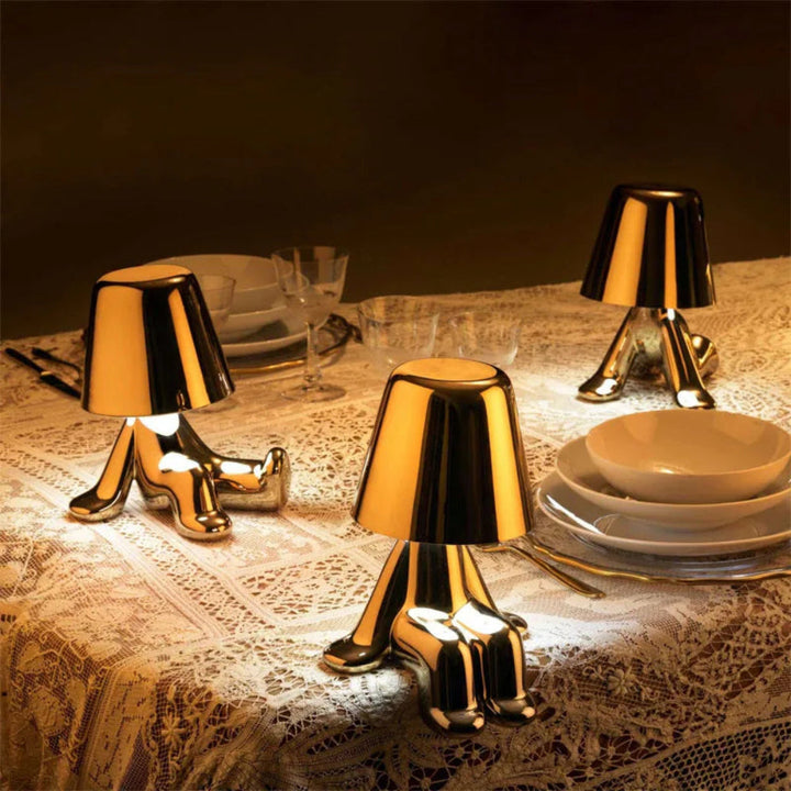 Playful LED Table Lamp with Rechargeable Battery – Fun Design for Desk, Nightstand, or Kids' Room 2