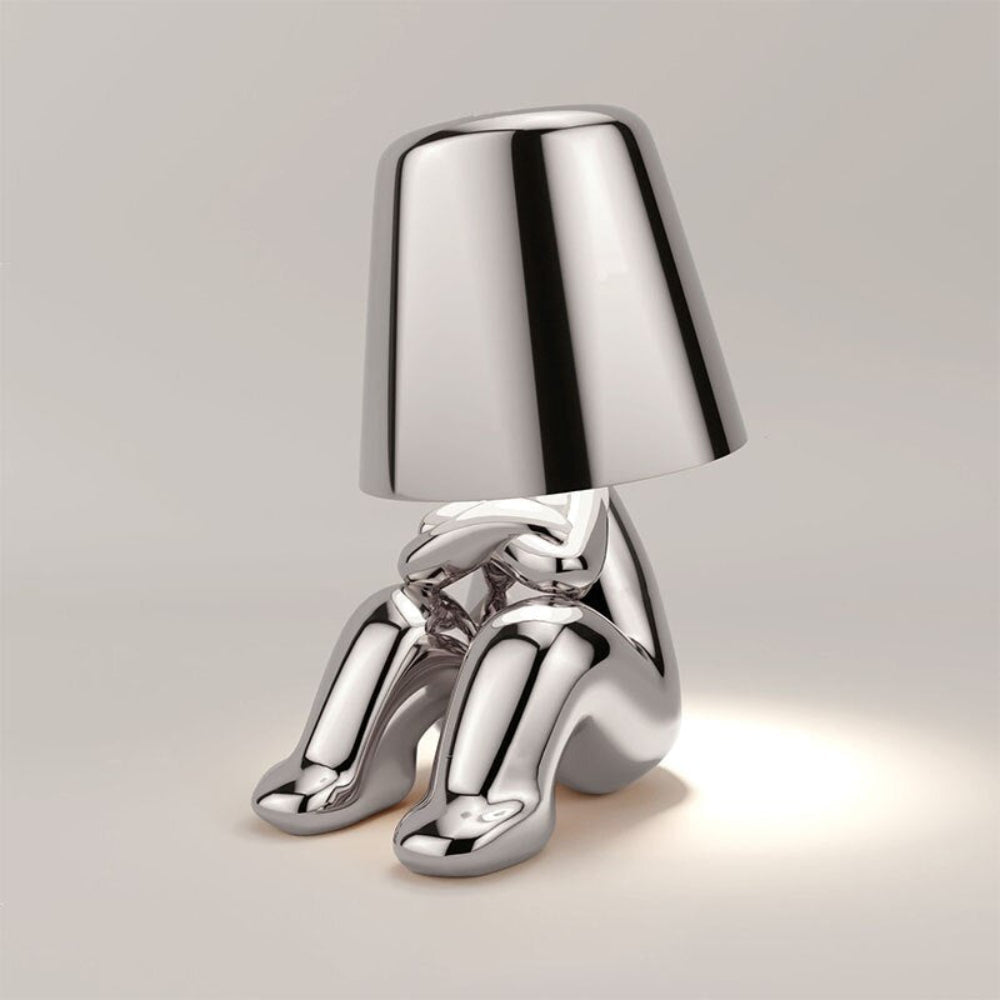 Playful LED Table Lamp with Rechargeable Battery – Fun Design for Desk, Nightstand, or Kids' Room 9