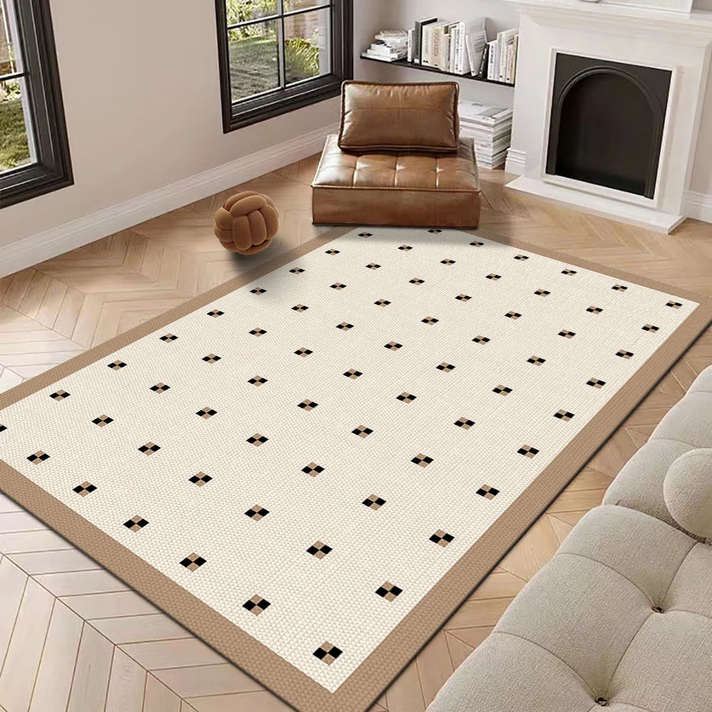 Plush Washable Area Rug for Living Room – Soft and Stylish Floor Mat for Cozy Spaces 12