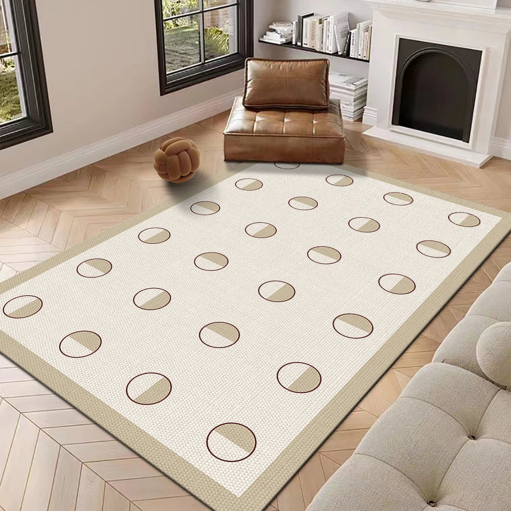 Plush Washable Area Rug for Living Room – Soft and Stylish Floor Mat for Cozy Spaces 13