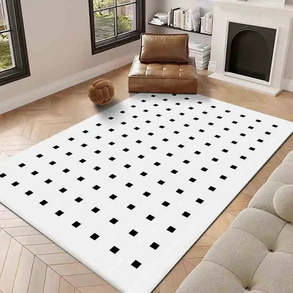 Plush Washable Area Rug for Living Room – Soft and Stylish Floor Mat for Cozy Spaces 15