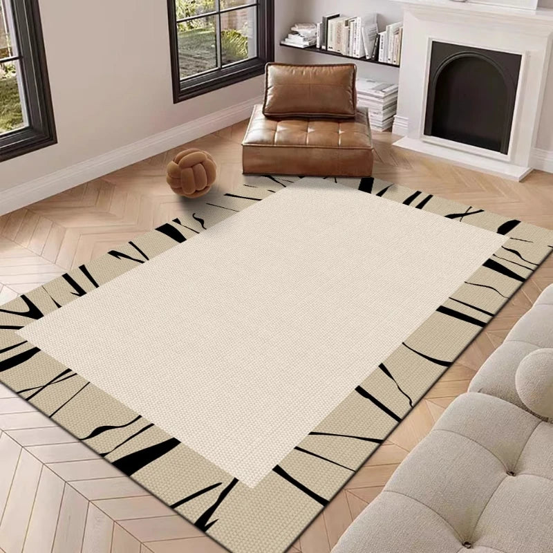 Plush Washable Area Rug for Living Room – Soft and Stylish Floor Mat for Cozy Spaces 3