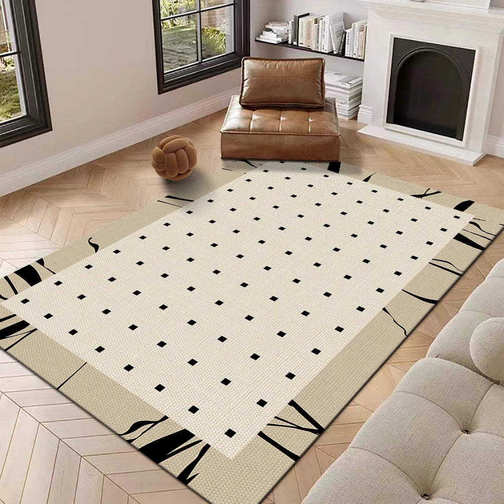 Plush Washable Area Rug for Living Room – Soft and Stylish Floor Mat for Cozy Spaces 8