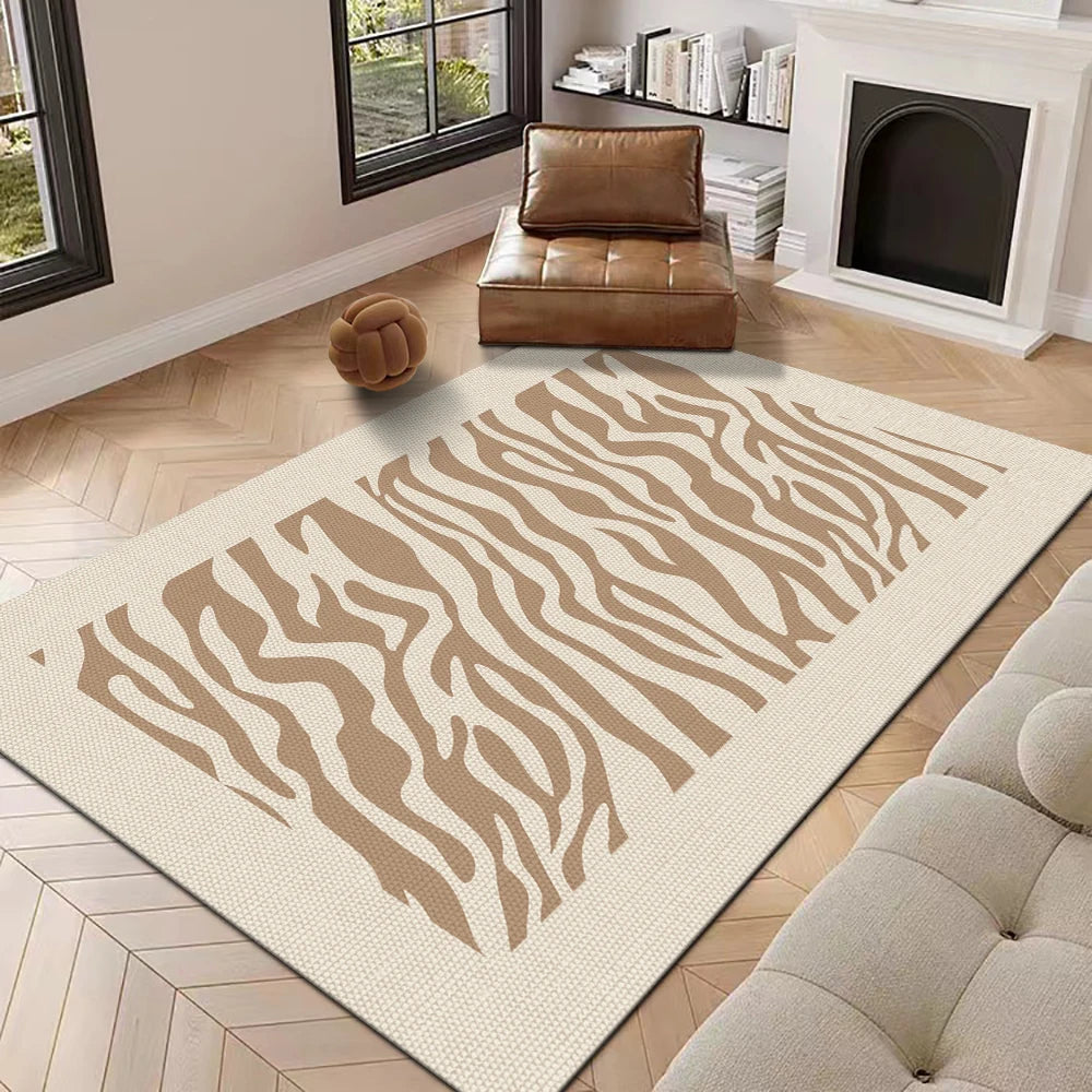 Plush Washable Area Rug for Living Room – Soft and Stylish Floor Mat for Cozy Spaces 9