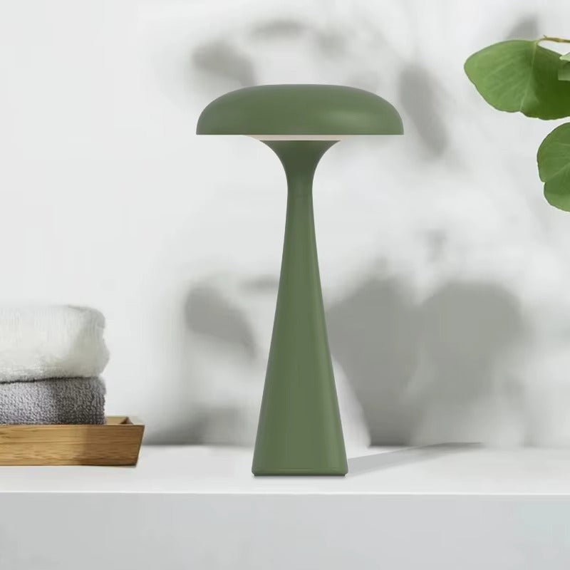 Pop Art LED Table Lamp with Rechargeable Battery – Unique Jellyfish-Mushroom Design for Home or Office 3