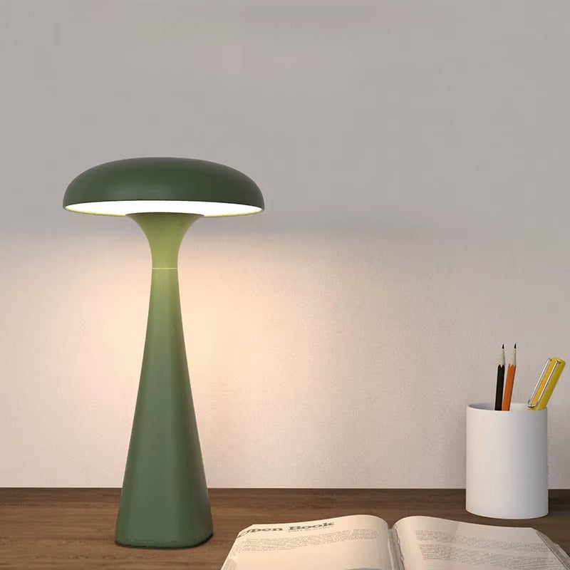 Pop Art LED Table Lamp with Rechargeable Battery – Unique Jellyfish-Mushroom Design for Home or Office 7