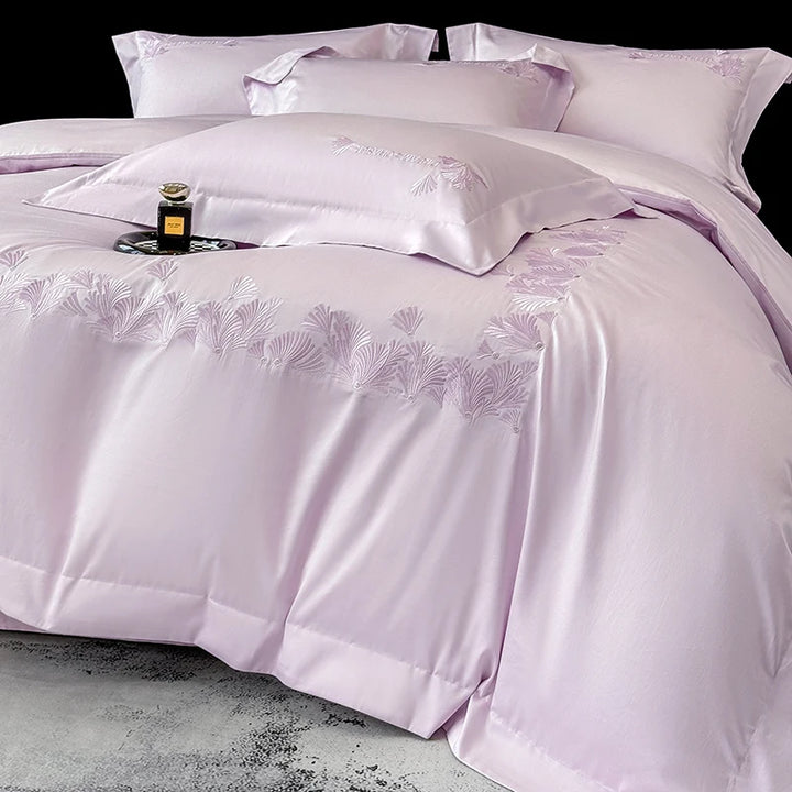 Premium Egyptian Cotton Bedding Set with Duvet Cover and Sheets – Luxurious Comfort for Queen or King Size 6