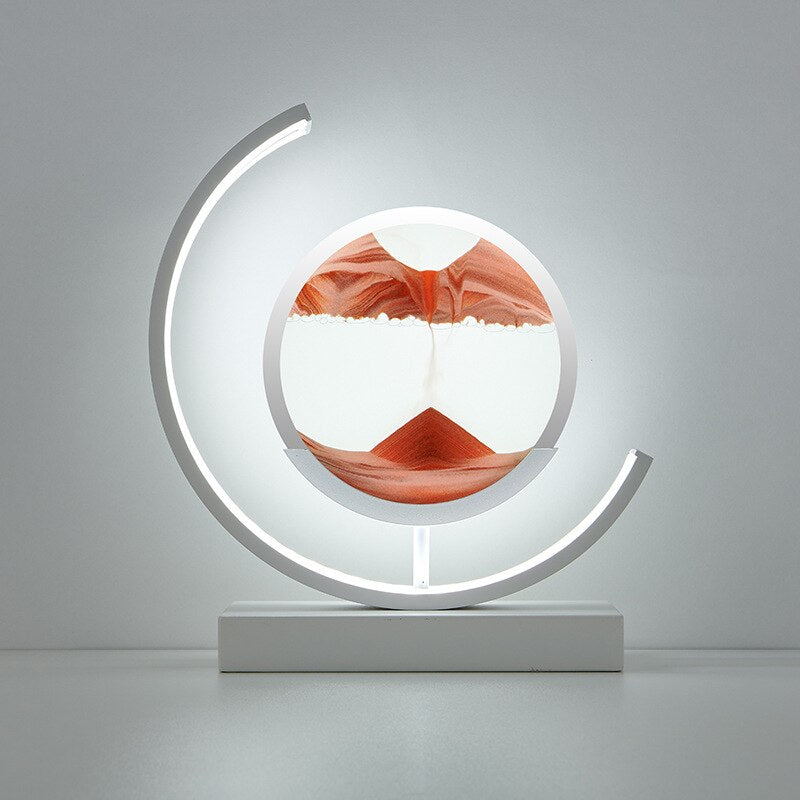 Quicksand Table Lamp with Dynamic 3D Sand Art – Relaxing Decor for Living Room or Office 11