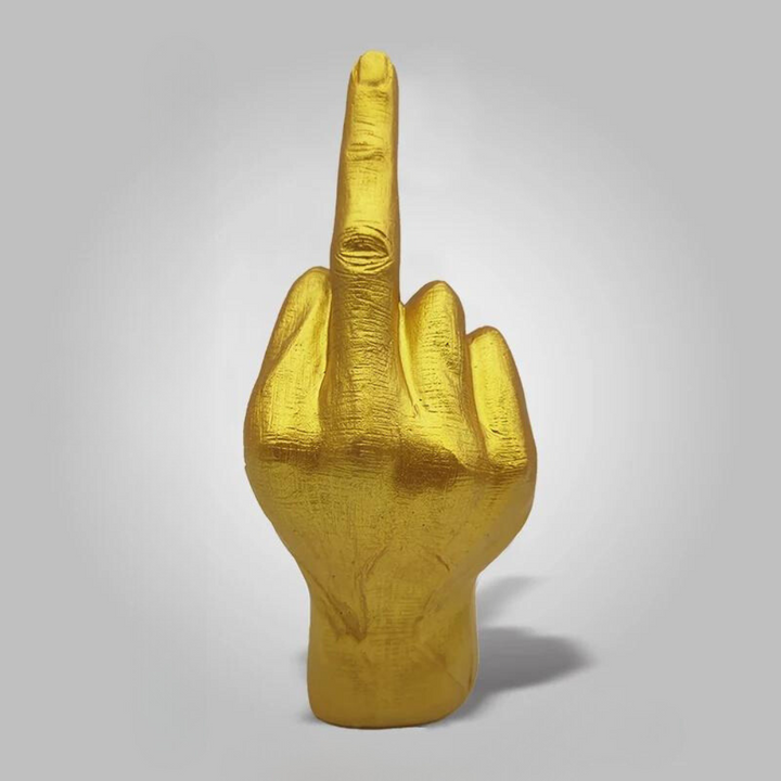 Quirky Resin Sculpture with Attitude – Fun Decor for Home, Office, or Garden 4