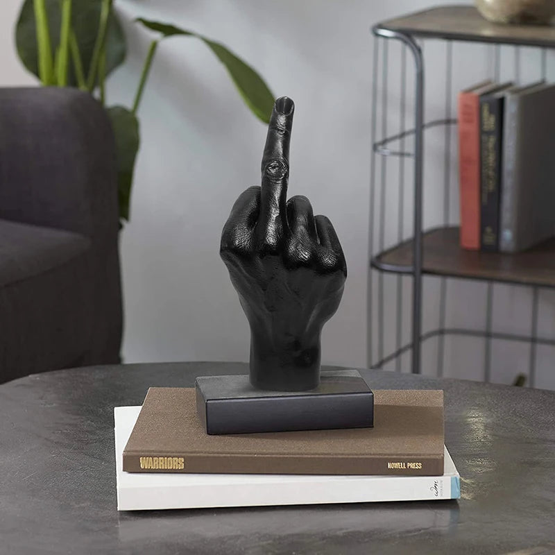 Quirky Resin Sculpture with Attitude – Fun Decor for Home, Office, or Garden 7