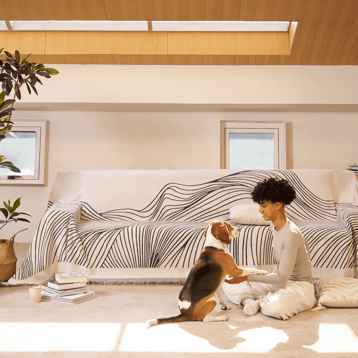 Reversible Celine Sofa Cover – Soft and Durable Protection for Pets and Kids 2