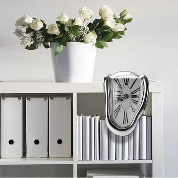 Salvador Dali Inspired Melting Clock – Unique Decorative Clock for Home or Office 7