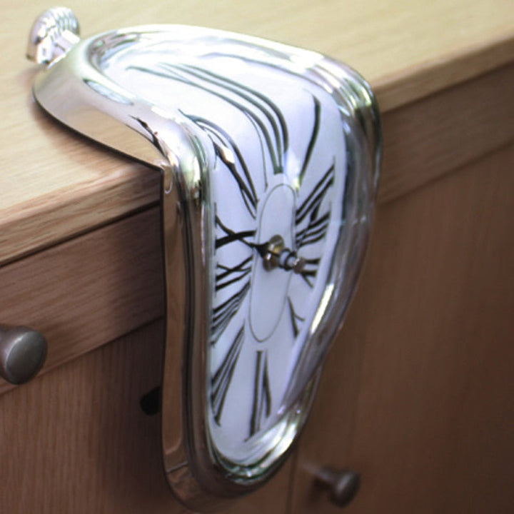 Salvador Dali Inspired Melting Clock – Unique Decorative Clock for Home or Office 8