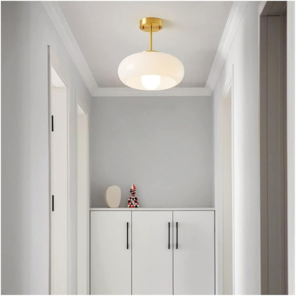 Scandinavian Glass Pendant Light – Modern Kitchen Pendant Lighting for Elegant Illumination 1