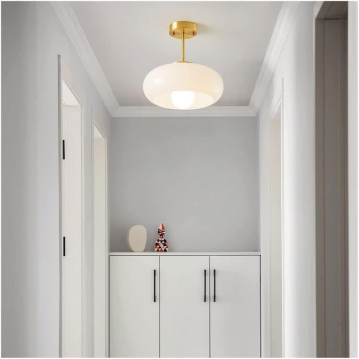 Scandinavian Glass Pendant Light – Modern Kitchen Pendant Lighting for Elegant Illumination 1