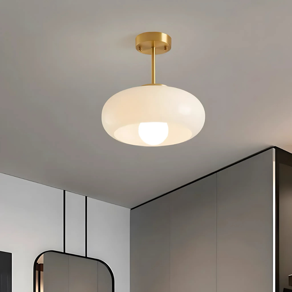 Scandinavian Glass Pendant Light – Modern Kitchen Pendant Lighting for Elegant Illumination 5