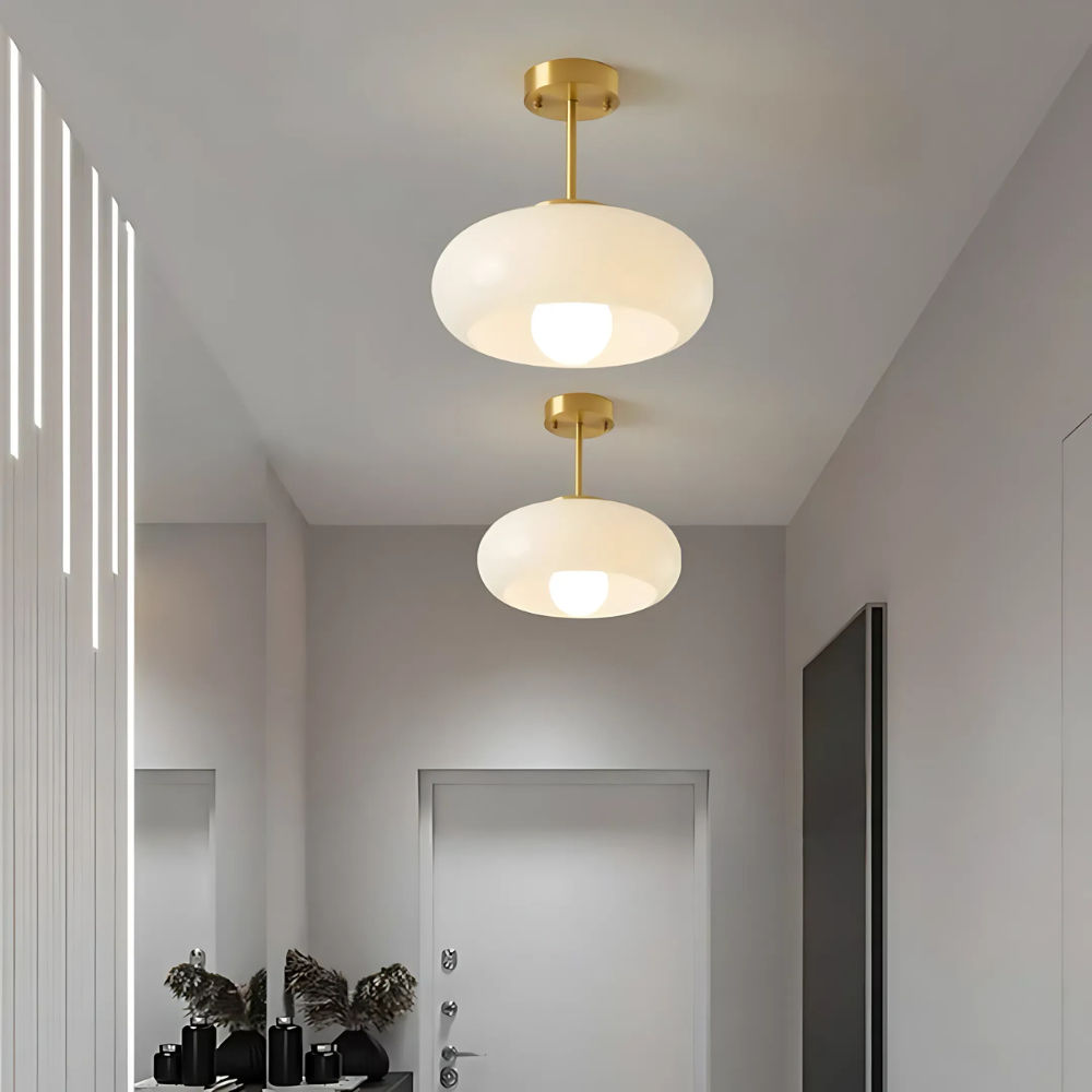 Scandinavian Glass Pendant Light – Modern Kitchen Pendant Lighting for Elegant Illumination 6