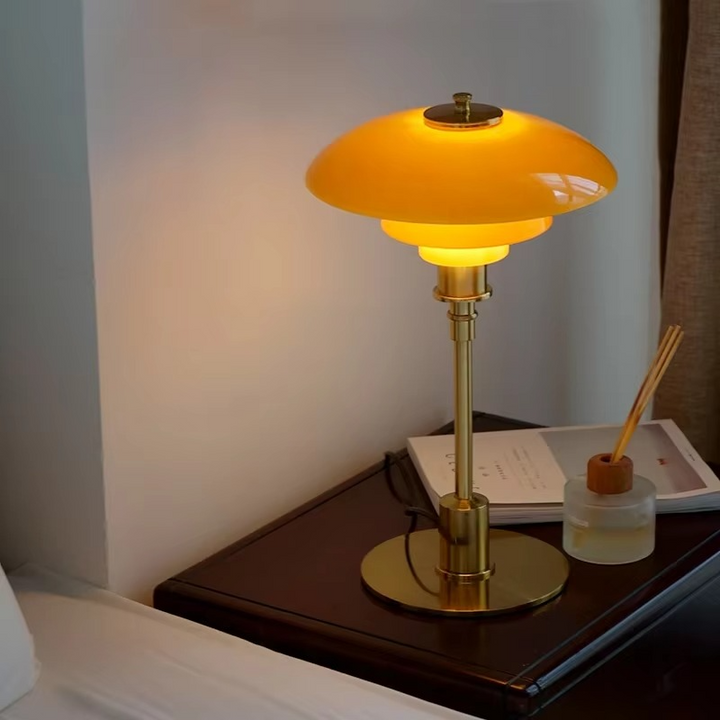 Scandinavian Table Lamp with Warm LED Light – Ideal for Bedside or Desk Use 2