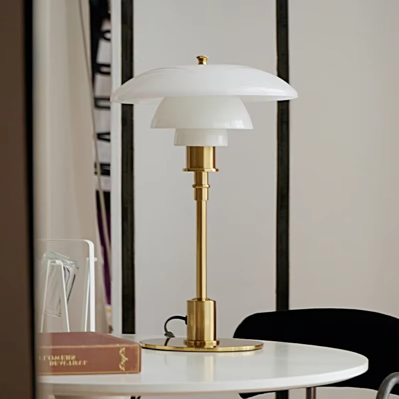 Scandinavian Table Lamp with Warm LED Light – Ideal for Bedside or Desk Use 6