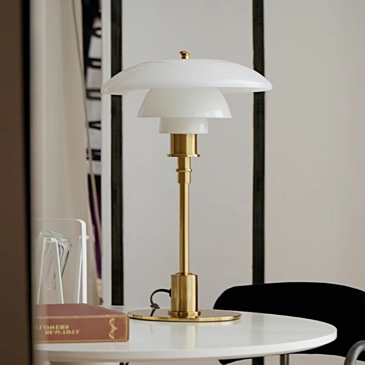 Scandinavian Table Lamp with Warm LED Light – Ideal for Bedside or Desk Use 6