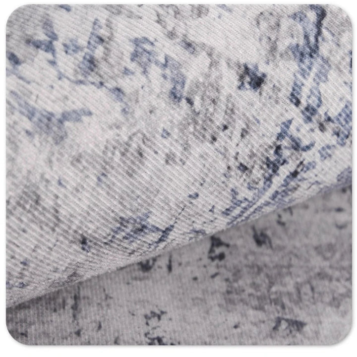 Soft Washable Area Rug for Living Room – Minimalist Gray Design for Easy Maintenance 4