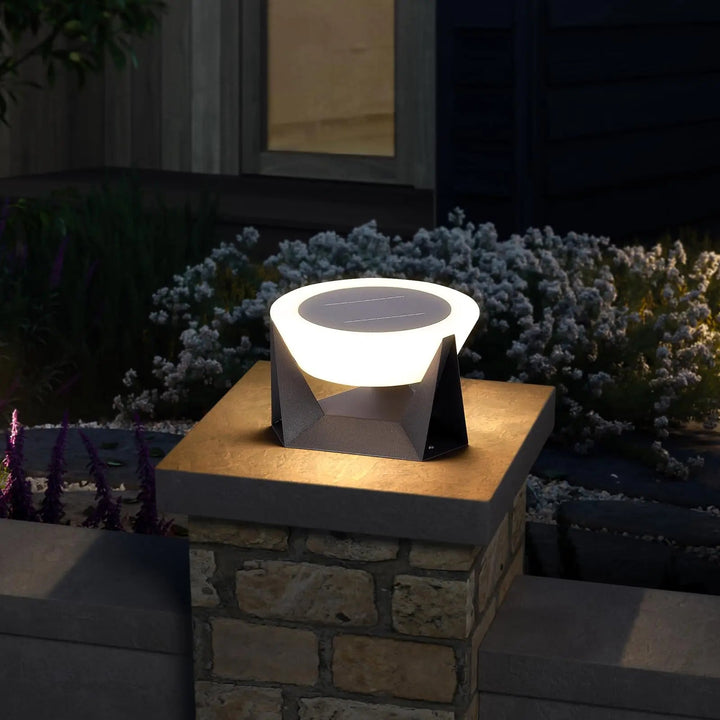 Solar Powered Outdoor Light with Remote Control – Modern Garden Illumination for Patios and Walkways 0