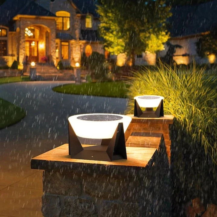 Solar Powered Outdoor Light with Remote Control – Modern Garden Illumination for Patios and Walkways 8