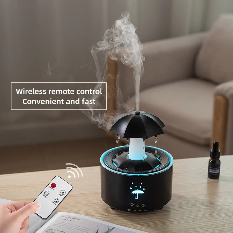Ultrasonic Aroma Diffuser and Humidifier – Essential Oil Diffuser for Relaxation and Home Fragrance 4