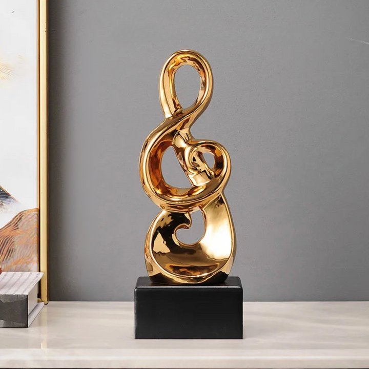 Unique Decorative Sculpture in High-Quality Ceramic – Perfect Accent for Music Lovers and Art Enthusiasts 3