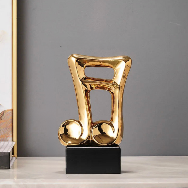 Unique Decorative Sculpture in High-Quality Ceramic – Perfect Accent for Music Lovers and Art Enthusiasts 4