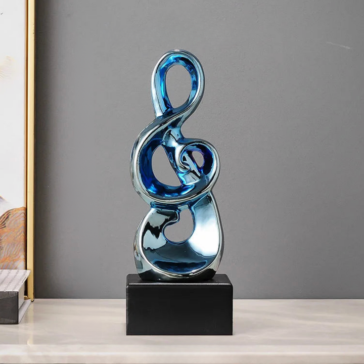 Unique Decorative Sculpture in High-Quality Ceramic – Perfect Accent for Music Lovers and Art Enthusiasts 6