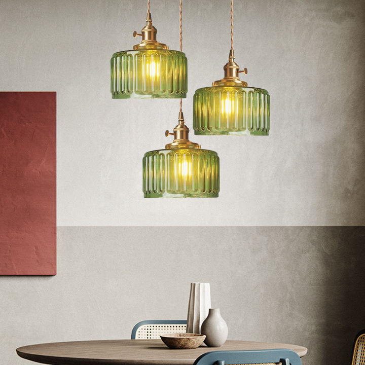 Vintage Crystal Pendant Lamp – Classic Glass Lighting for Dining Room or Kitchen 4