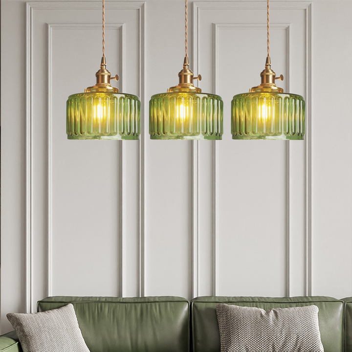 Vintage Crystal Pendant Lamp – Classic Glass Lighting for Dining Room or Kitchen 5