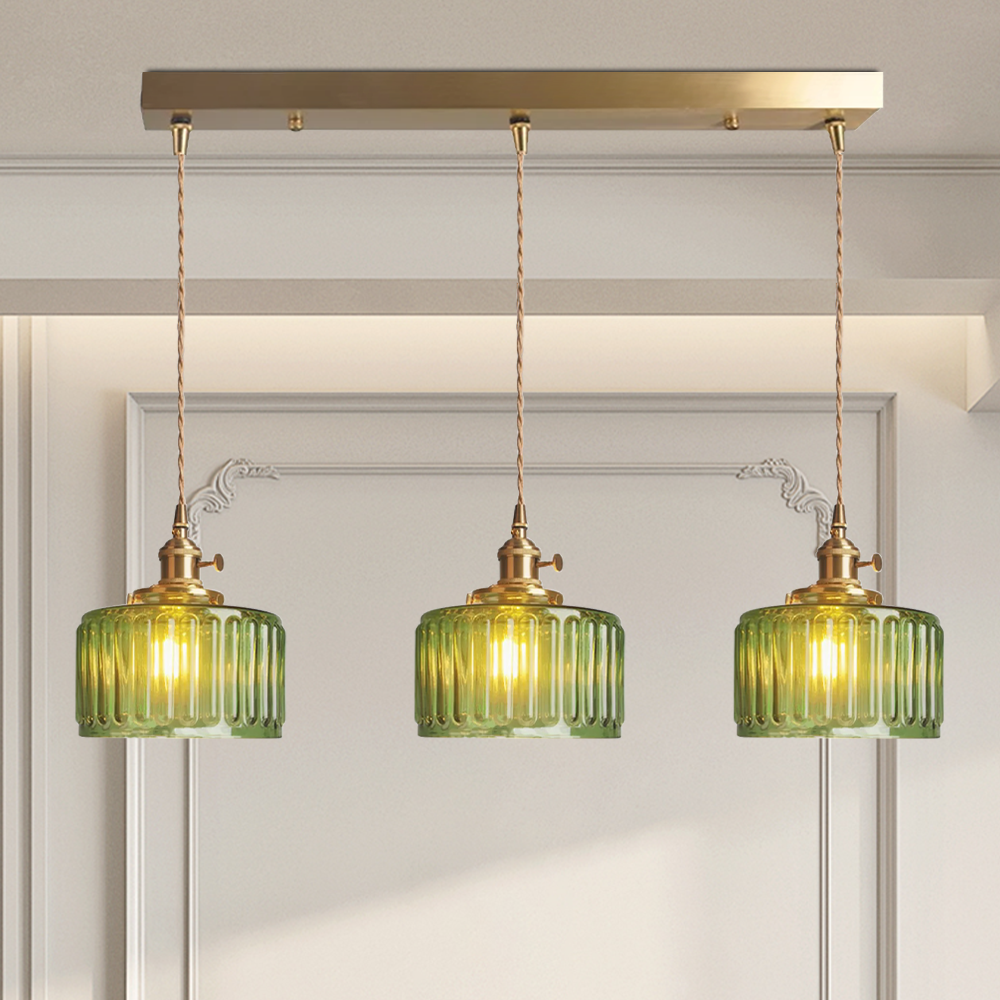 Vintage Crystal Pendant Lamp – Classic Glass Lighting for Dining Room or Kitchen 6
