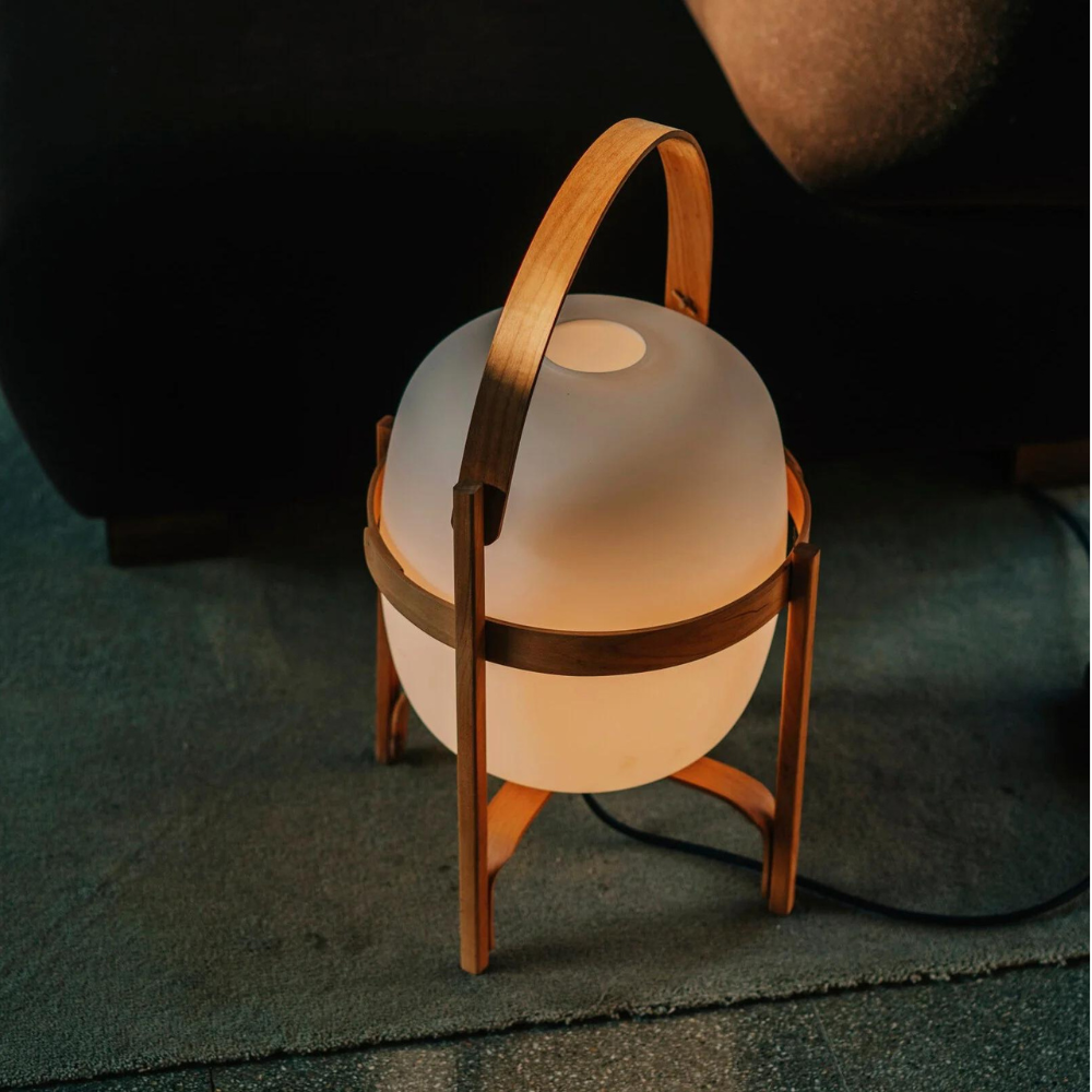 Vintage Lantern Table Lamp with Adjustable Brightness – Charming Lighting for Bedroom or Living Room 4