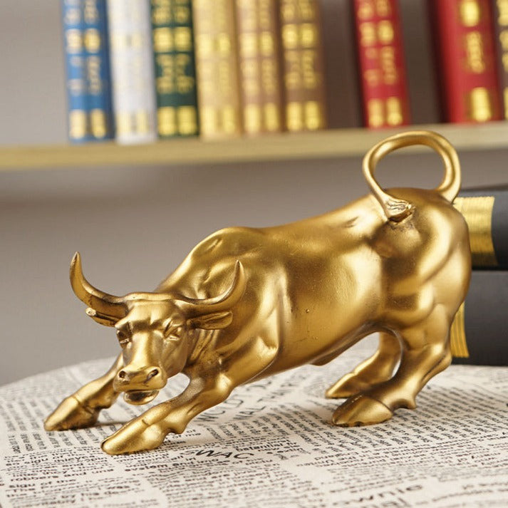Wall Street Bull Statue – Iconic Decor for Home or Office 0