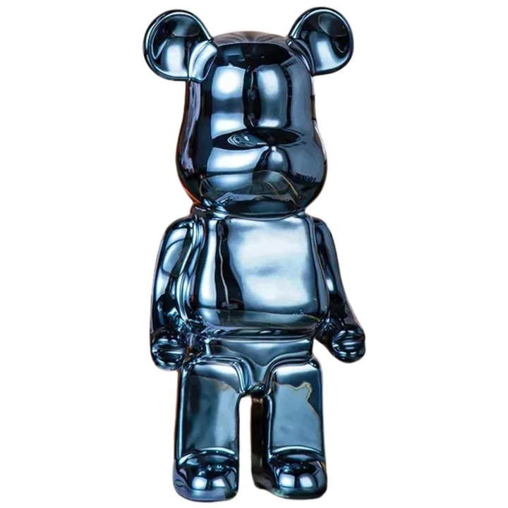 Whimsical Bear Sculpture in High-Quality Resin – Unique Decor for Home or Office 2