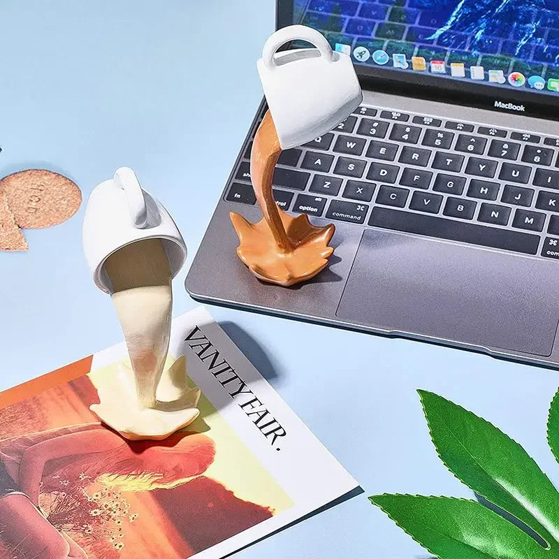 Whimsical Coffee Sculpture – Playful Décor for Kitchen or Desk 3
