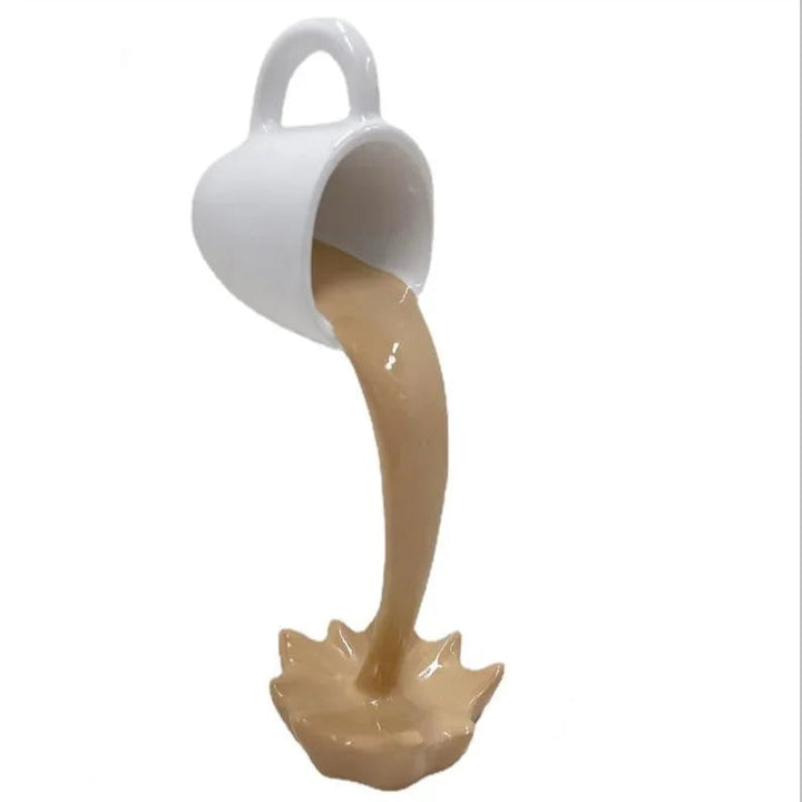 Whimsical Coffee Sculpture – Playful Décor for Kitchen or Desk 4
