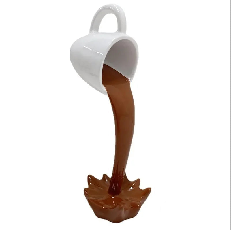 Whimsical Coffee Sculpture – Playful Décor for Kitchen or Desk 5