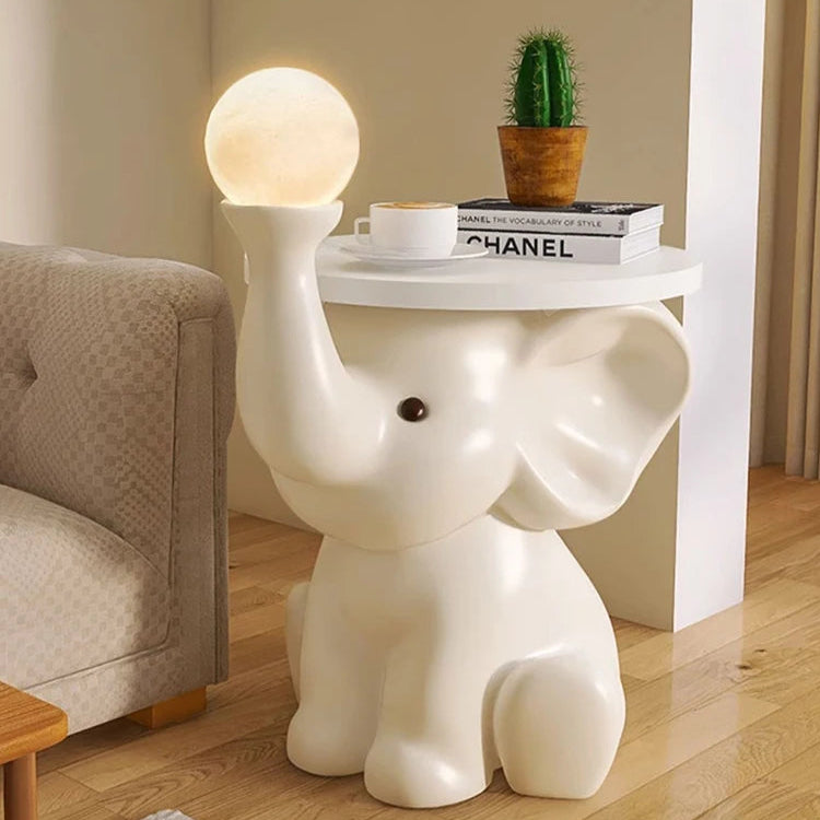 Whimsical Elephant Table with Storage – Charming Light and Coffee Table for Kids' Rooms or Living Spaces 4