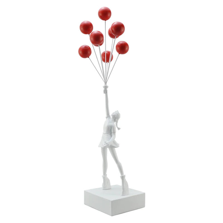 Whimsical Up & Away Sculpture – Enchanting Home Decor for Living Room or Gift 5