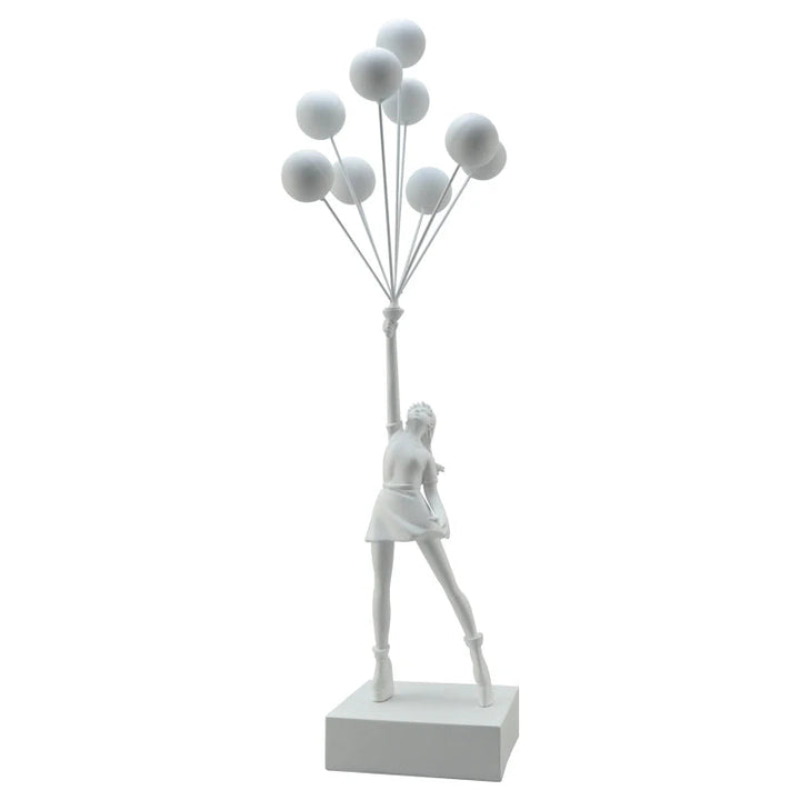 Whimsical Up & Away Sculpture – Enchanting Home Decor for Living Room or Gift 6