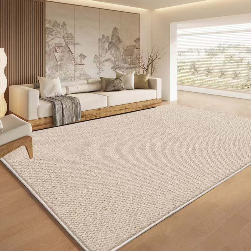 ZenWeave Tatami Style Rug – Minimalist Flatwoven Design for Living Room or Bedroom 0