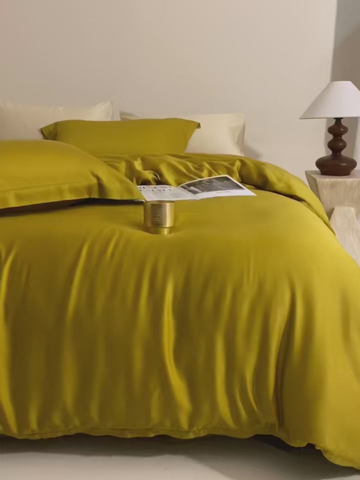 Lyocell Bamboo Fiber Bedding Set – Soft and Cooling Duvet Covers for All Bed Sizes